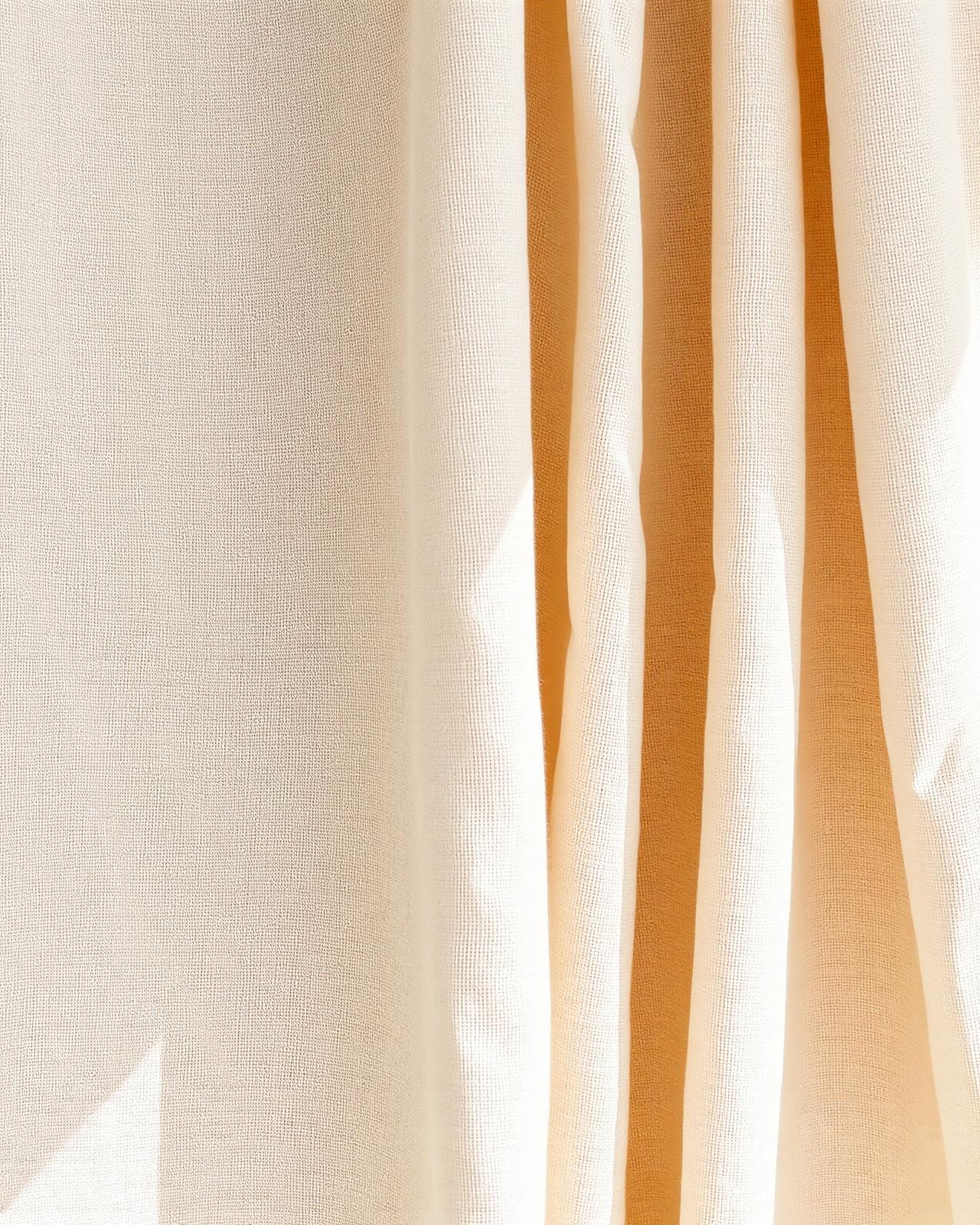 Linen drapery